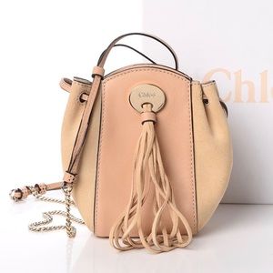 Chloe Suede Calfskin Mini Sac Drawstring NWT AUTH